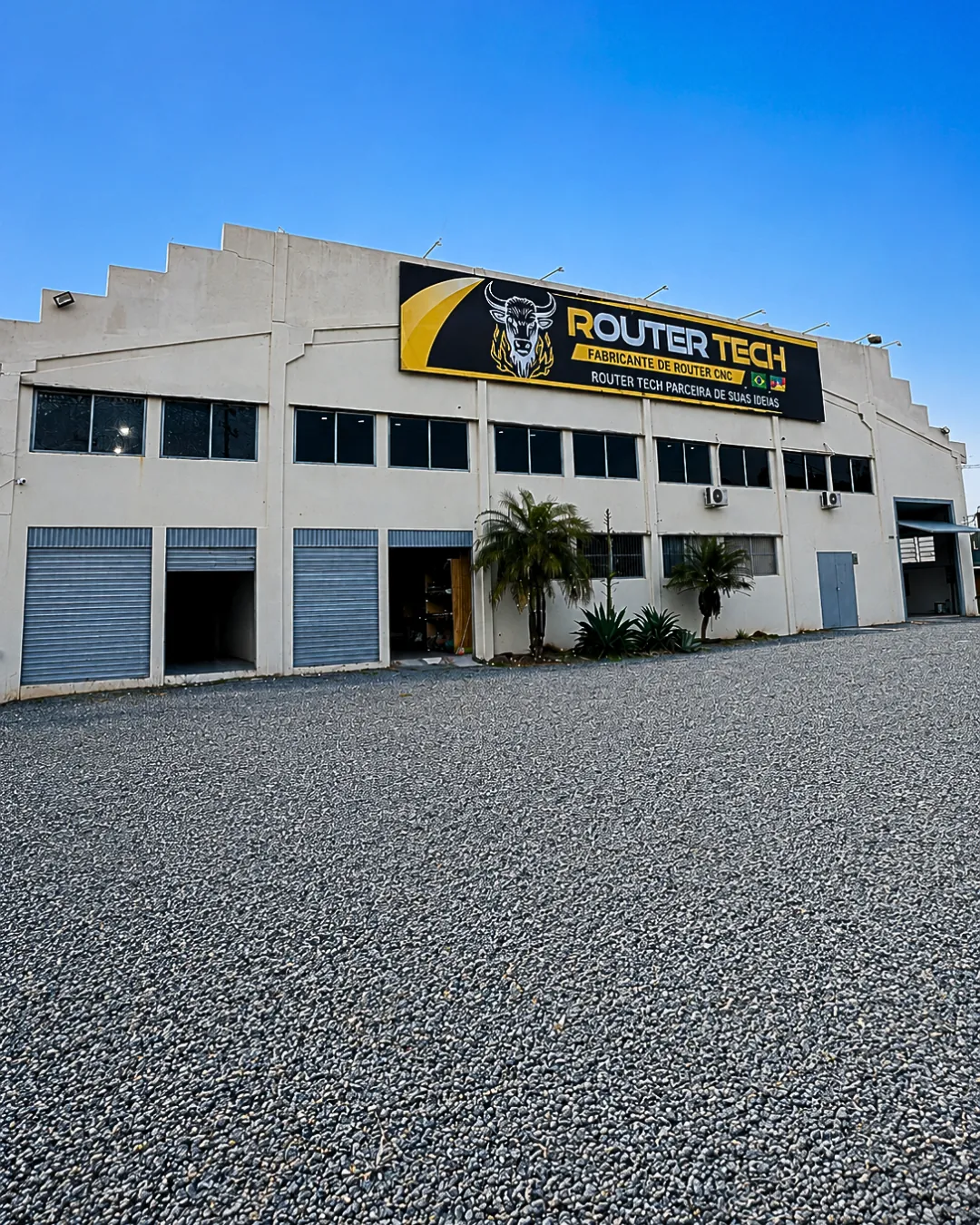 Fachada da Router Tech CNC em Campo Bom, Rio Grande do Sul